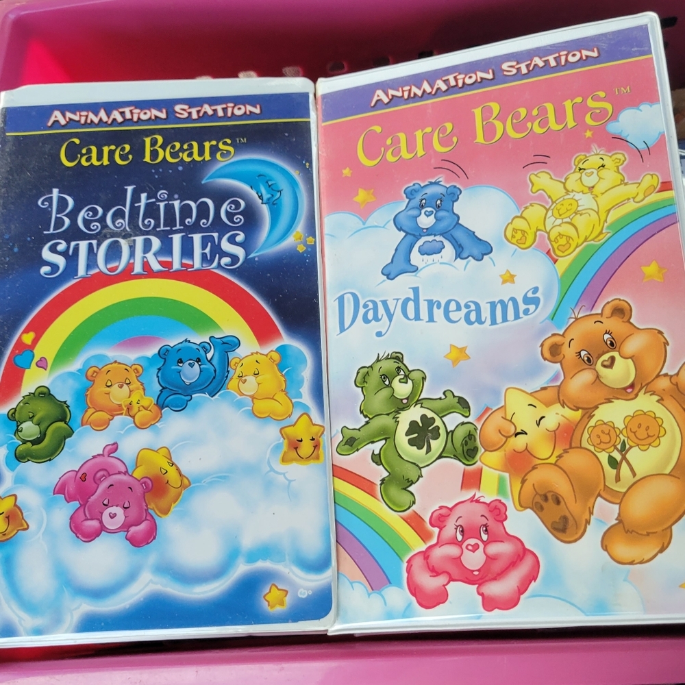 Care Bears VHS Set